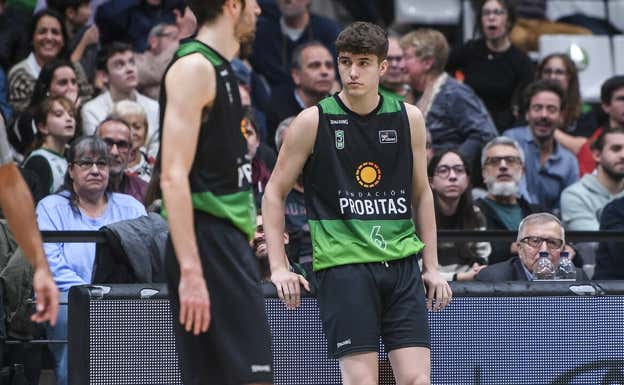 Jordi Rodríguez, con la camiseta de la Penya.  ACB MEDIA
