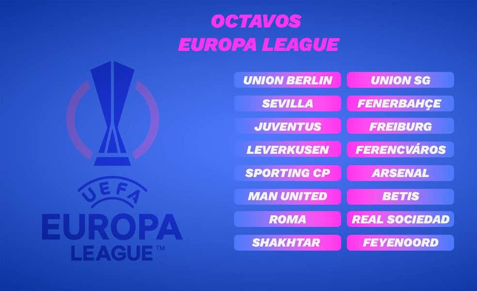 Tres rivales muy duros para los españoles en Europa League