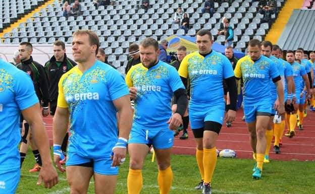 El último partido internacional en el Dynamo, contra Lituania en 2019. UKRAINIAN RUGBY