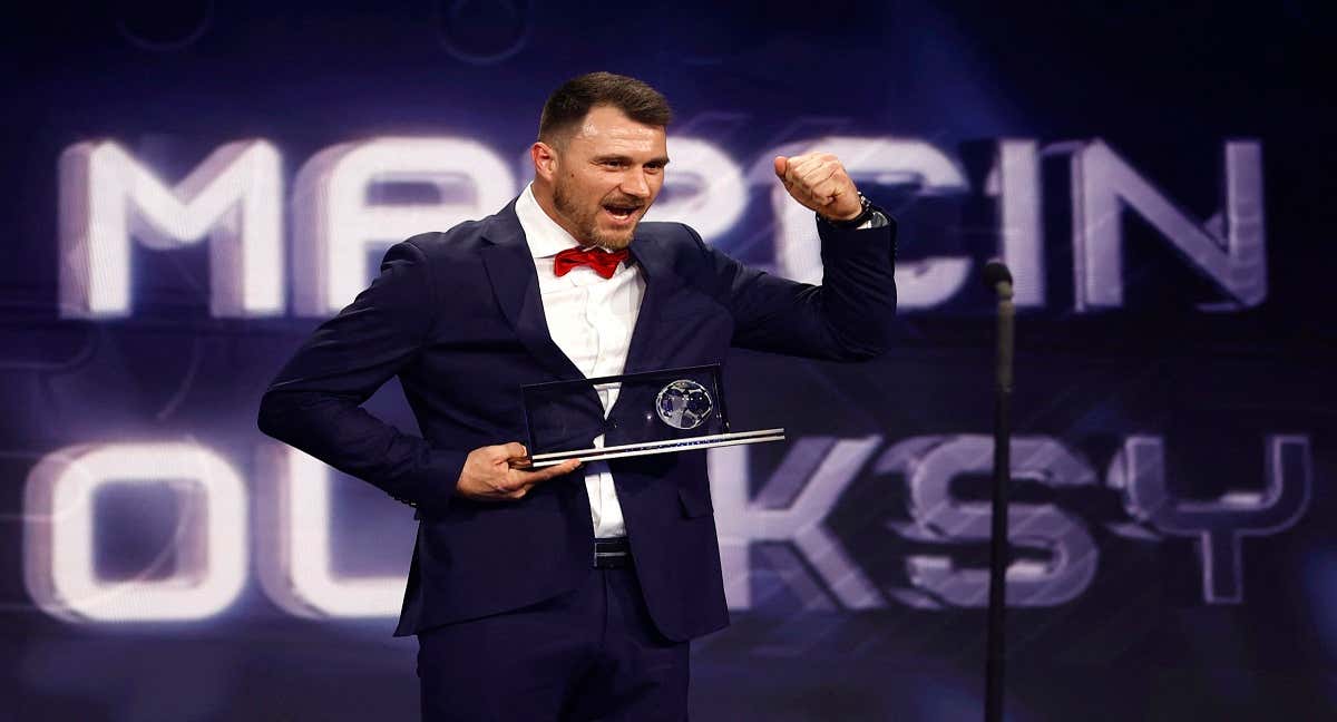 Marcin Oleksy, ganador del Premio Puskás.