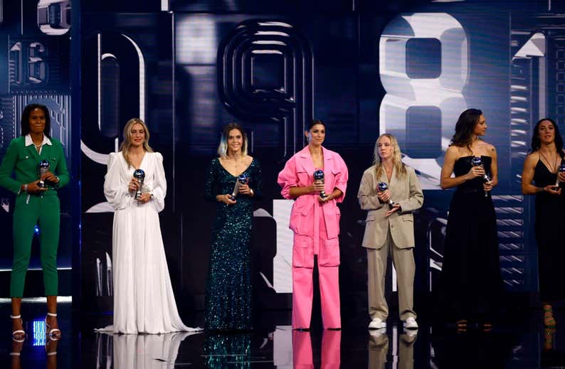 El Barça hace historia con cuatro jugadoras en el once ideal de la FIFA