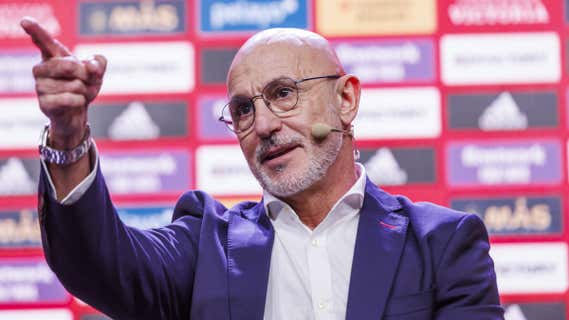 De la Fuente, durante su presentación./SEFUTBOL