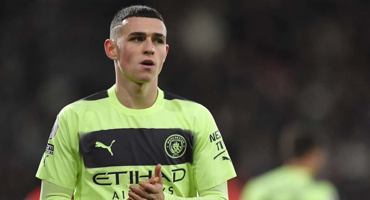 Phil Foden, 201 partidos con el Manchester City./EFE