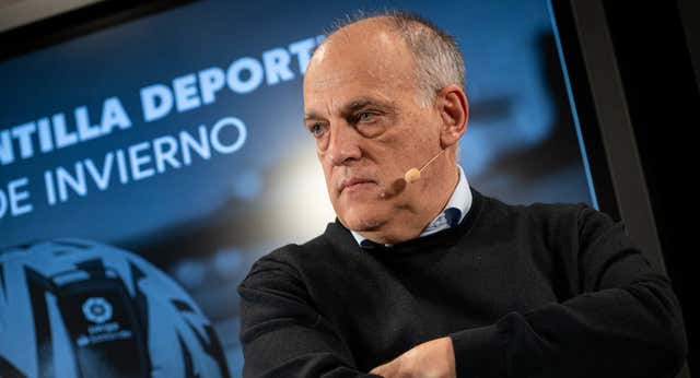 Tebas: «No envidiamos a la Premier League»