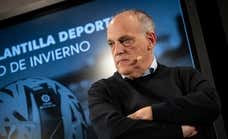 Tebas: «No envidiamos a la Premier League»