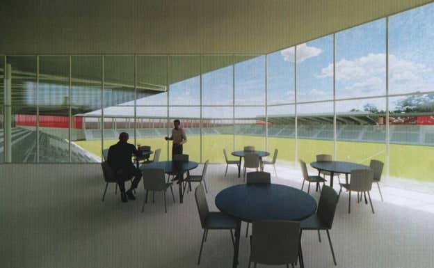 El interior de uno de los córneres VIP.  CEDIDA
