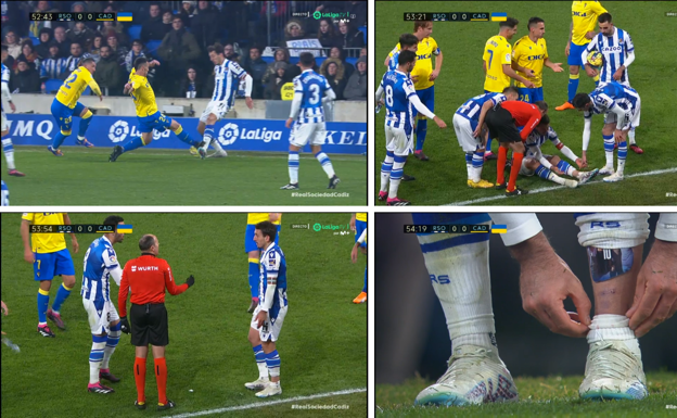 Oyarzabal, en el partido ante la Real Sociedad.