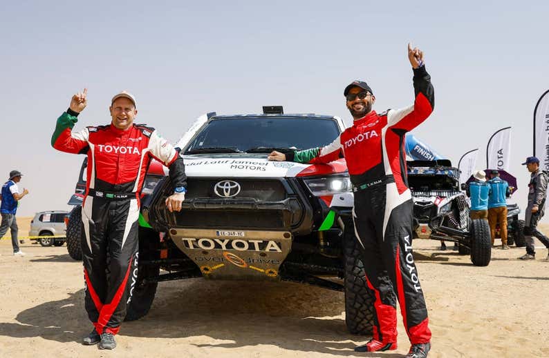 Sorpresas en la segunda cita del Mundial de Rally Raid y victoria española