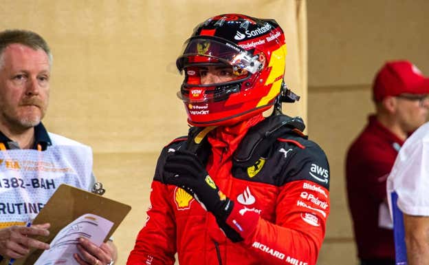Carlos Sainz, en el GP de Baréin de F1 2023.  Ferrari