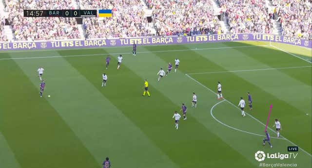 Así es el movimiento ganador de Raphinha que le hace único en el Barça