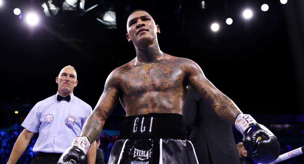 Conor Benn durante un combate./Getty Images