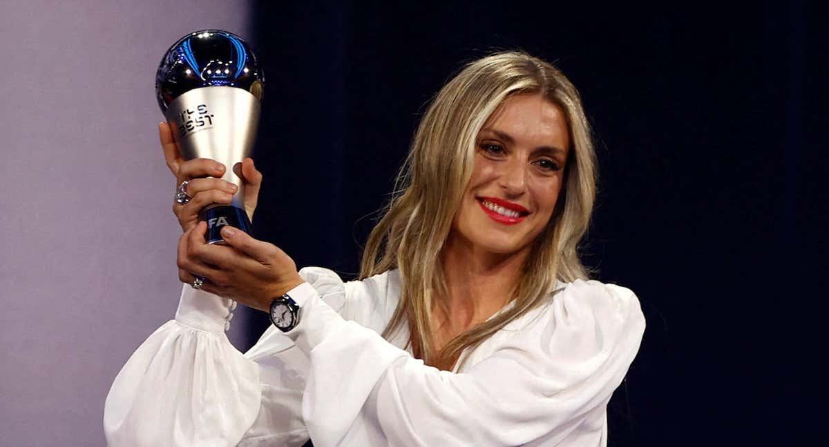 Alexia, con el The Best./REUTERS/Sarah Meyssonnier