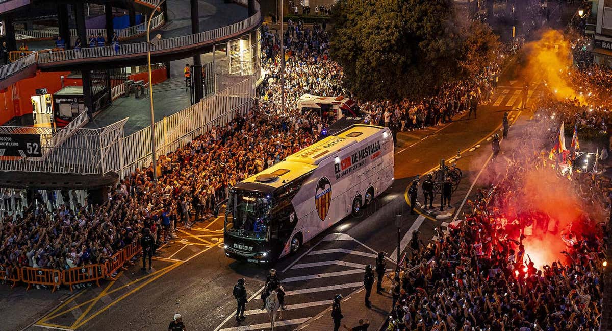 Un recibimiento al Valencia CF /Valencia C.F