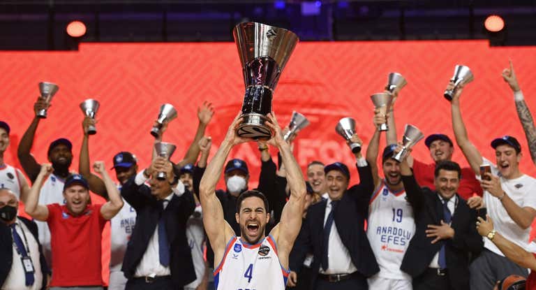 Efes, actual campeón de la Euroliga.