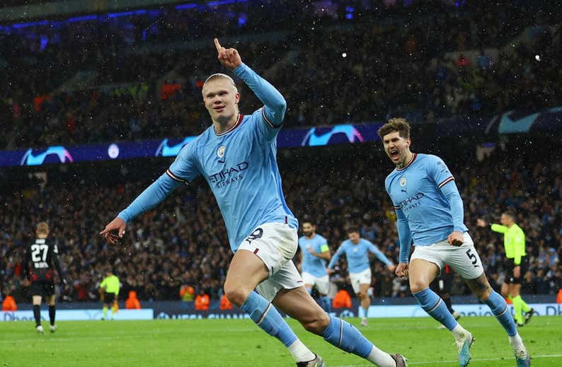 El huracán Haaland despedaza al Leipzig; el Inter, de nuevo entre los grandes