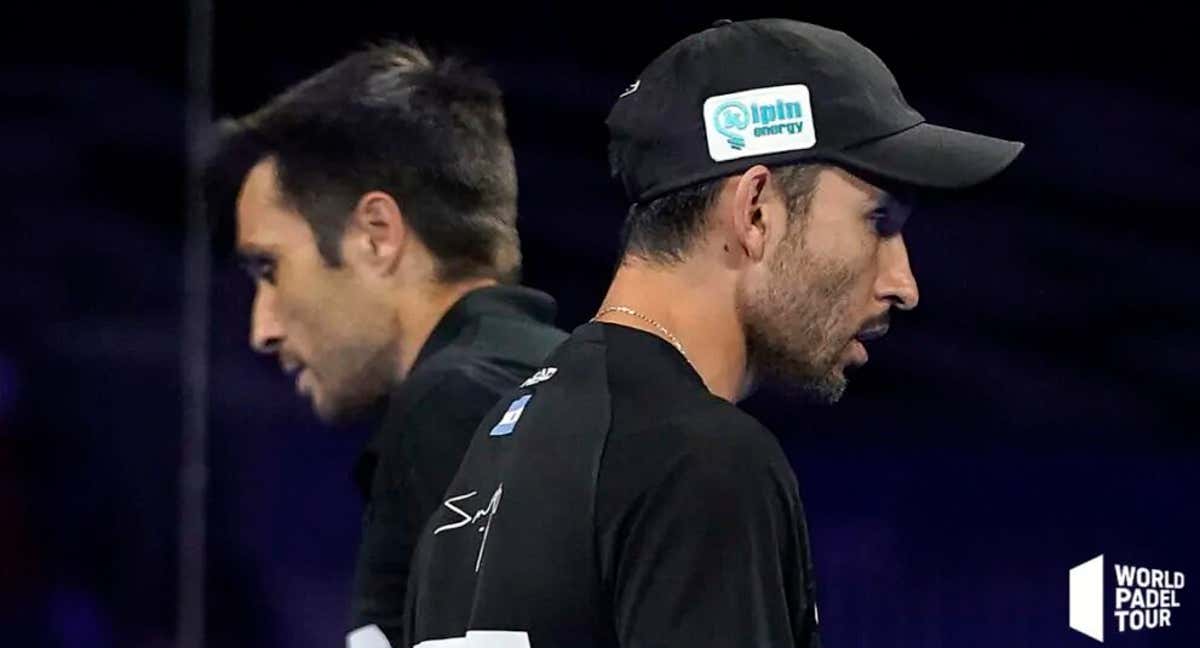 Bela y Sanyo durante un partido en La Rioja./WPT