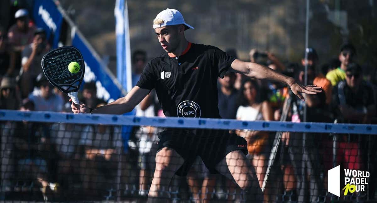Leo Augsburguer en el Open de Chile./WPT