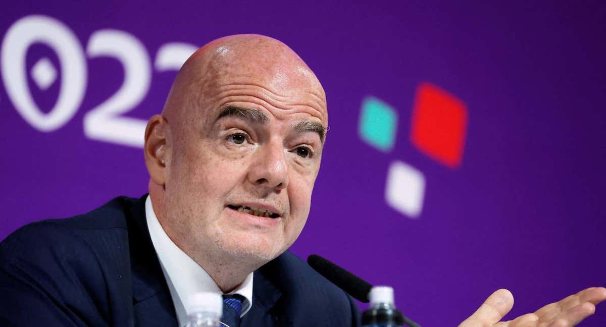 Gianni Infantino se convirtió en presidente de la FIFA en 2016. /AFP