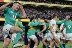 Johnny Sexton lidera el cuarto Grand Slam para Irlanda en un Seis Naciones perfecto