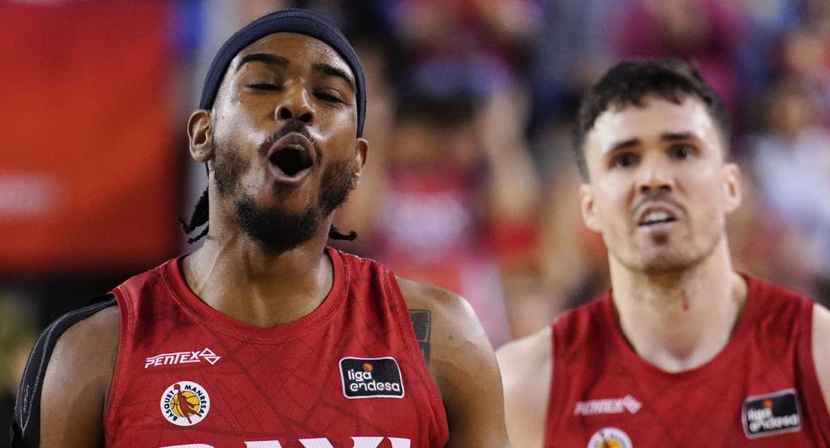 Harding anota 41 puntos en la victoria del Manresa./EFE