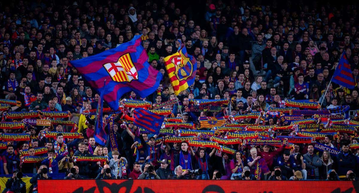 El Camp Nou registró en el Clásico la entrada más alta de la temporada. /FC BARCELONA