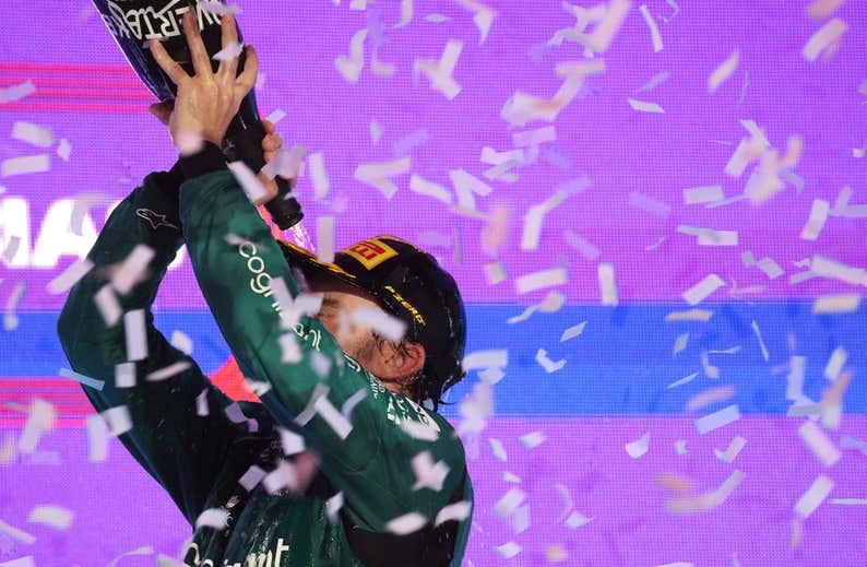 El podio 100 de Alonso bate el récord de audiencias desde que la F1 es de pago