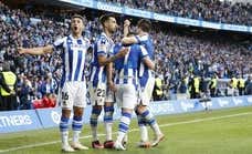 La Real Sociedad sale de su mala racha sin colchón, pero asentado en Champions