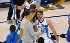 Santi Aldama confirma que es la gran noticia del baloncesto español en la NBA con el mejor partido de su carrera