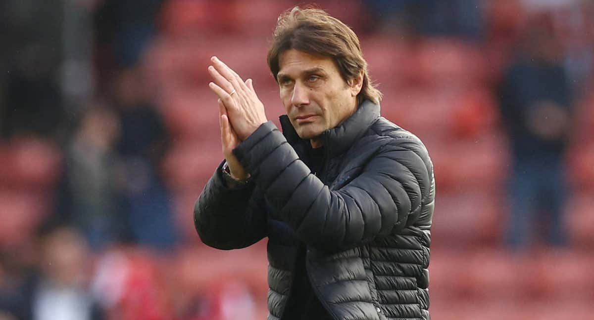 Antonio Conte, ex entrenador del Tottenham.