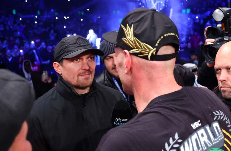 Usyk vs Fury, el combate más esperado del mundo... que no se va a celebrar