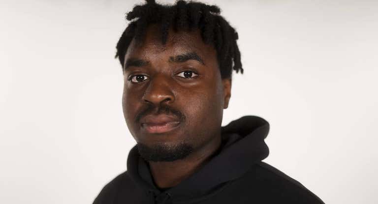 Flavien Boyomo, jugador del Albacete.