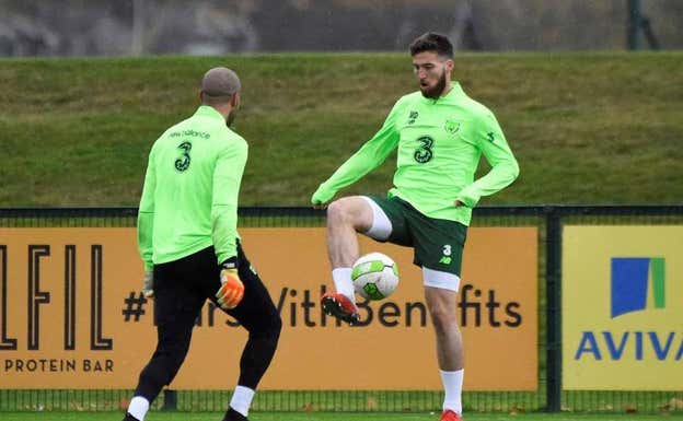Doherty, durante una concentración con Irlanda  Reuters