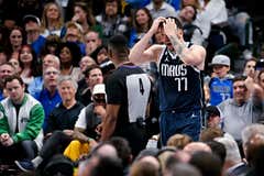 La cara más polémica de Doncic sale casi a técnica cada tres partidos