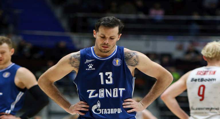 Heurtel, en un partido con el Zenit.