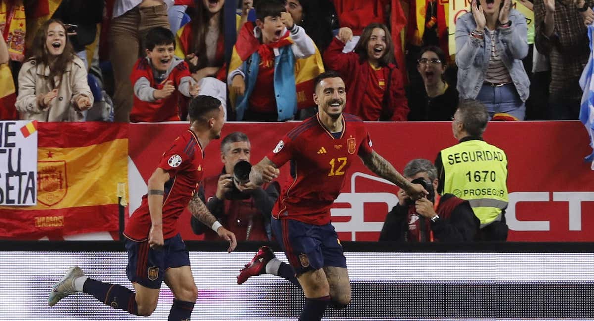 Joselu se estrenó como goleador.