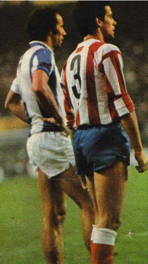 Julio Alberto, en un partido con el Atleti.  Getty