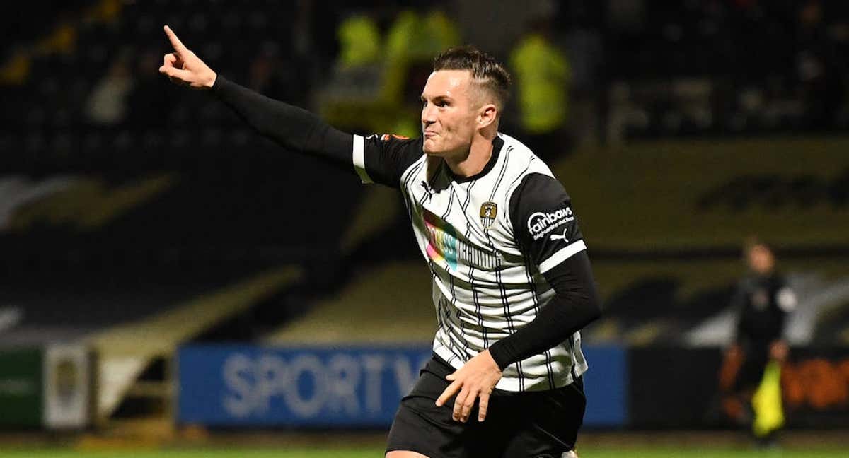 Macauley Langstaff, goleador del Notts County./Getty Images