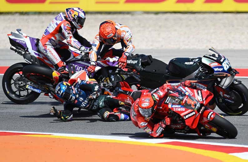 Marc Márquez enfurece a Jorge Martín: “No es la primera vez, lo de pedir perdón ya no funciona...”