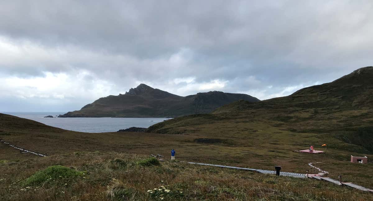 El Cabo de Hornos, desde el islote que le da nombre. /RELEVO/NACHO GÓMEZ