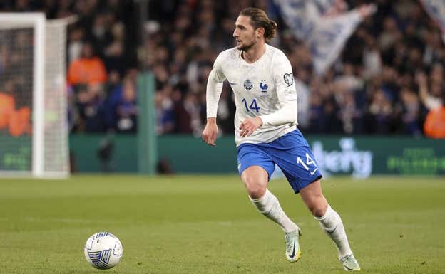 Adrien Rabiot, futbolista de Francia. EP