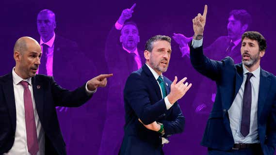 Joan Peñarrota, Ibon Navarro y Álex Mumbrú. /RELEVO/EFE