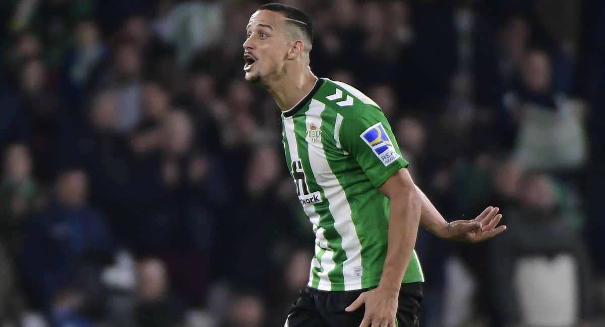 Luiz Felipe durante un partido del Betis./AFP