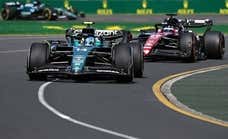 Una clasificación a ciegas para Fernando Alonso y Carlos Sainz