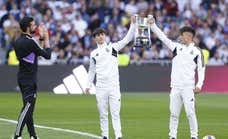 El Bernabéu homenajea al Juvenil de Arbeloa y Guti se revuelve: “Siempre hubo clases”