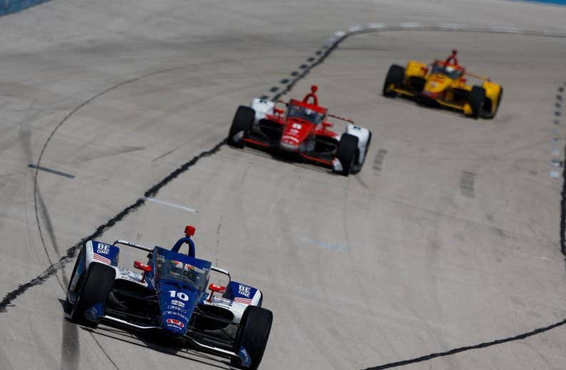 Álex Palou, tercero en Texas en su mejor carrera en óvalos de Indycar