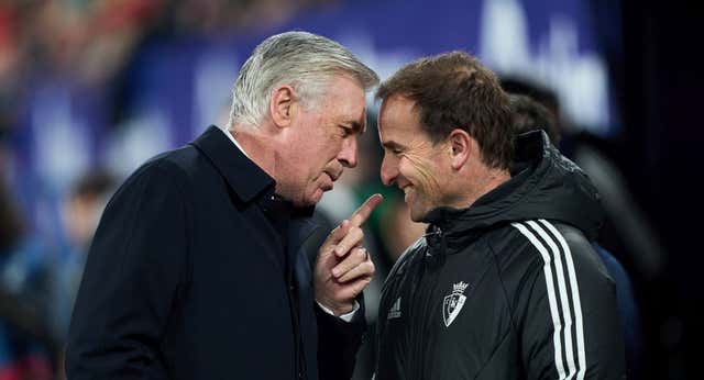 La premonición de Ancelotti a Arrasate: “Vamos a jugar la final de Copa”