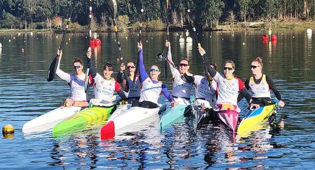 El K4-500 femenino se renueva en el inicio del camino a París 2024