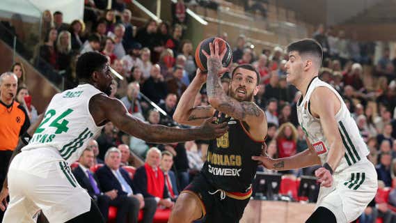 Mike James, durante un partido de Euroliga. /GETTY