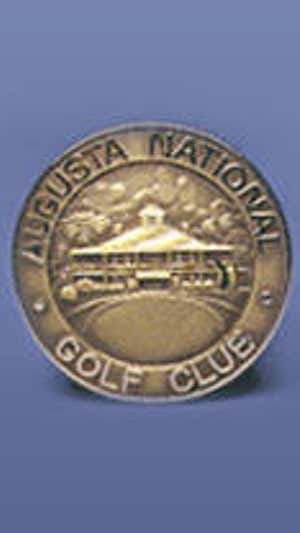 Moneda que se entrega la campeón. The Masters