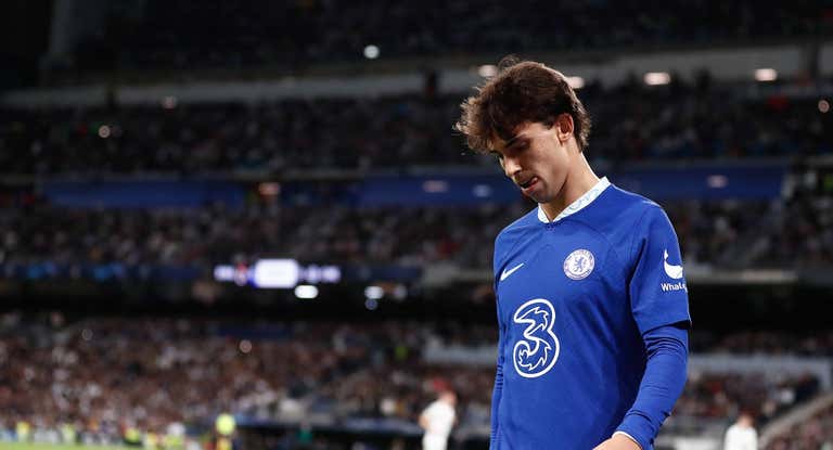 Joao Félix se marchó del Bernabéu decepcionado con su partido.